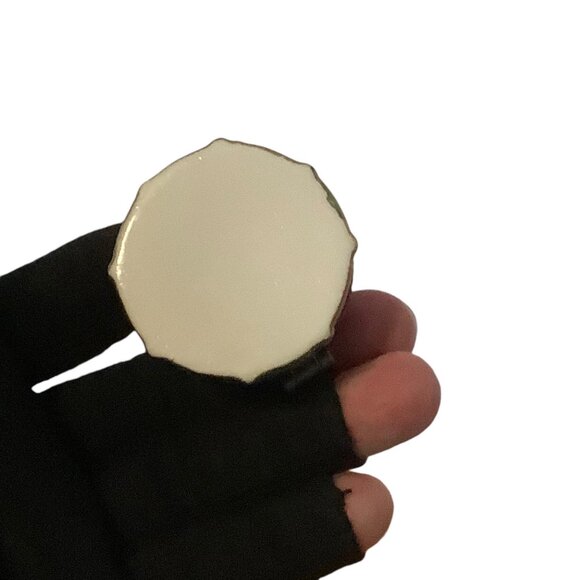 Nutcracker Soldier Trinket Hinged Box 4” Porcelain Christmas Decor Hand Painted - Picture 4 of 5